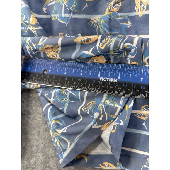 NWT Peter Millar Men's Size L Crown Blue Swim Trunks Shorts Includes Beer Koozie - Picture 14 of 16